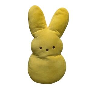 Peeps 24" Large Yellow Plush Bunny Rabbit Stuffed Animal Easter Jumbo